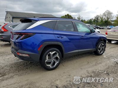 Trzecie zdjęcie samochodu z tyłu: 2023 HYUNDAI TUCSON SEL VIN:5NMJFCAE8PH271784 - miniatura