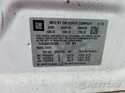 Zdjęcie 14 z 14 samochodu: 2018 BUICK ENCORE PREFERRED VIN:KL4CJASB9JB633286 - miniatura