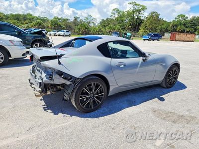 Trzecie zdjęcie samochodu z tyłu: 2024 MAZDA MX-5 MIATA GRAND TOURING VIN:JM1NDAM78R0609888 - miniatura