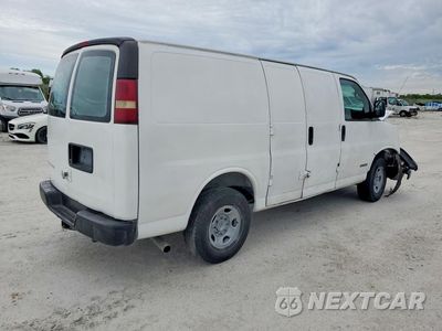 Trzecie zdjęcie samochodu z tyłu: 2005 CHEVROLET EXPRESS G2500 VIN:1GCGG25V751102004 - miniatura