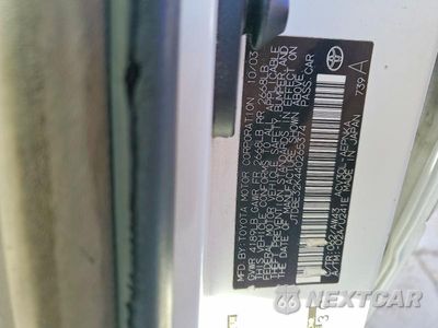 Zdjęcie 12 z 12 samochodu: 2004 TOYOTA CAMRY LE VIN:JTDBE32K440265374 - miniatura