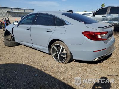Drugie zdjęcie samochodu z przodu: 2022 HONDA ACCORD SPORT VIN:1HGCV1F32NA100271 - miniatura