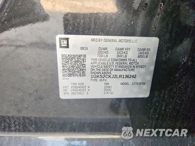 Zdjęcie 13 z 13 samochodu: 2020 GMC YUKON DENALI VIN:1GKS2CKJ2LR136242 - miniatura