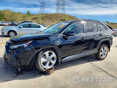 2021 TOYOTA RAV4 HYBRID XLE PREMIUM 4T3B6RFV0MU048131 - główne zdjęcie licytacji z USA - miniatura