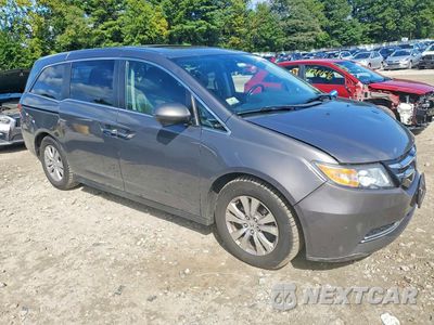 Czwarte zdjęcie samochodu z boku: 2016 HONDA ODYSSEY EXL VIN:5FNRL5H64GB014841 - miniatura