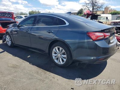 Drugie zdjęcie samochodu z przodu: 2021 CHEVROLET MALIBU LT VIN:1G1ZD5ST2MF067825 - miniatura