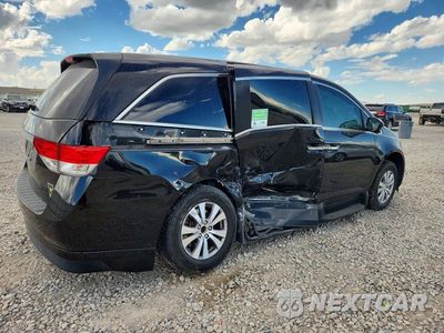Trzecie zdjęcie samochodu z tyłu: 2016 HONDA ODYSSEY EXL VIN:5FNRL5H62GB120432 - miniatura