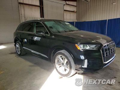 Czwarte zdjęcie samochodu z boku: 2022 AUDI Q7 PREMIUM PLUS VIN:WA1LXBF79ND021447 - miniatura