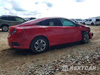 Trzecie zdjęcie samochodu z tyłu: 2017 HONDA CIVIC LX VIN:2HGFC2F5XHH536950 - miniatura