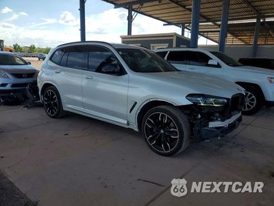 Czwarte zdjęcie samochodu z boku: 2024 BMW X3 M40I VIN:5UX83DP04R9W61951 - miniatura