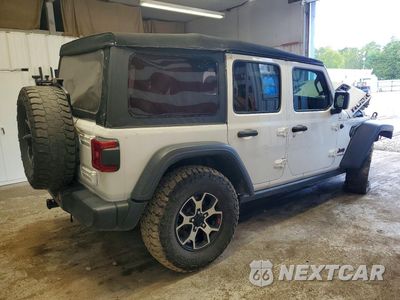 Trzecie zdjęcie samochodu z tyłu: 2021 JEEP WRANGLER UNLIMITED RUBICON VIN:1C4HJXFG9MW511951 - miniatura