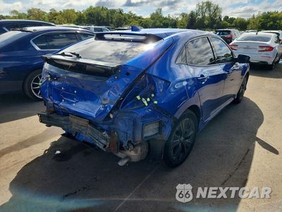 Trzecie zdjęcie samochodu z tyłu: 2018 HONDA CIVIC EX VIN:SHHFK7H53JU416798 - miniatura
