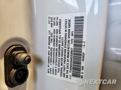 Zdjęcie 14 z 14 samochodu: 2019 HONDA CR-V EX VIN:7FARW2H54KE039927 - miniatura