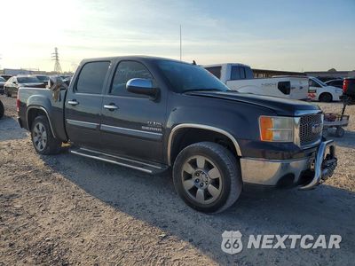 Czwarte zdjęcie samochodu z boku: 2010 GMC SIERRA C1500 SLE VIN:3GTRCVE07AG255472 - miniatura