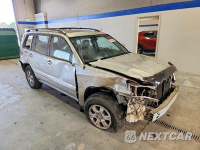 Czwarte zdjęcie samochodu z boku: 2005 TOYOTA HIGHLANDER BASE VIN:JTEHD21A550037106 - miniatura