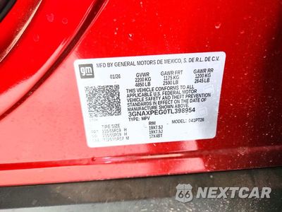 Zdjęcie 12 z 12 samochodu: 2026 CHEVROLET EQUINOX LT VIN:3GNAXPEG0TL398954 - miniatura