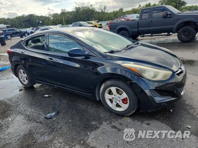 Czwarte zdjęcie samochodu z boku: 2014 HYUNDAI ELANTRA SE VIN:KMHDH4AEXEU108018 - miniatura