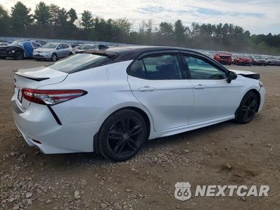 Trzecie zdjęcie samochodu z tyłu: 2019 TOYOTA CAMRY XSE VIN:4T1B61HK3KU283911 - miniatura
