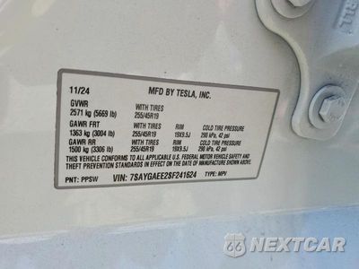 Zdjęcie 13 z 13 samochodu: 2025 TESLA MODEL Y VIN:7SAYGAEE2SF241624 - miniatura