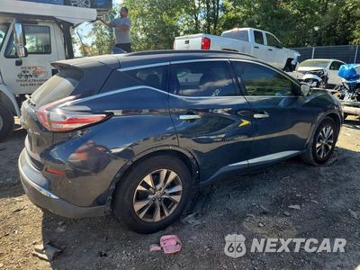 Trzecie zdjęcie samochodu z tyłu: 2018 NISSAN MURANO SV VIN:5N1AZ2MH0JN132665 - miniatura