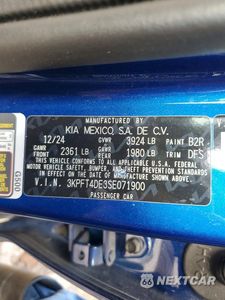 Zdjęcie 12 z 12 samochodu: 2025 KIA K4 LXS VIN:3KPFT4DE3SE071900 - miniatura