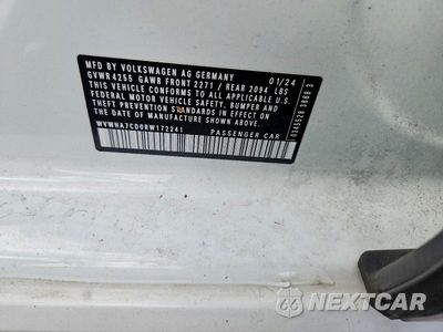 Zdjęcie 12 z 12 samochodu: 2024 VOLKSWAGEN GTI S VIN:WVWHA7CD0RW172241 - miniatura