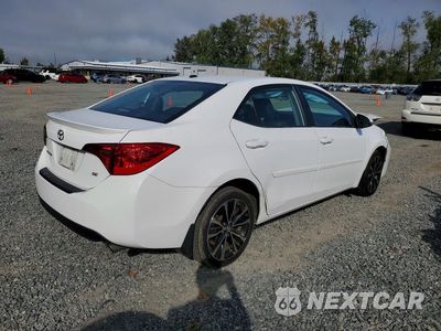 Trzecie zdjęcie samochodu z tyłu: 2018 TOYOTA COROLLA SE VIN:2T1BURHE9JC984127 - miniatura