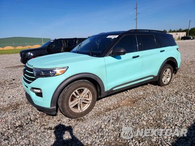 2021 FORD EXPLORER XLT 1FMSK7DH7MGA01862 - główne zdjęcie licytacji z USA - miniatura