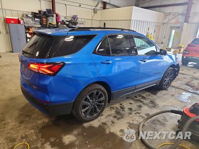 Trzecie zdjęcie samochodu z tyłu: 2024 CHEVROLET EQUINOX RS VIN:3GNAXWEG2RS114457 - miniatura