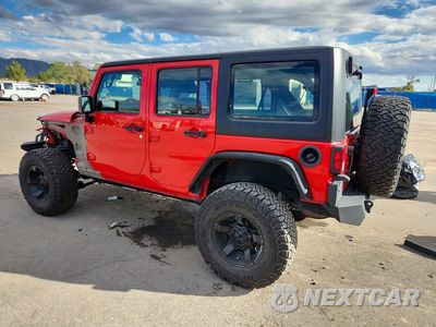 Drugie zdjęcie samochodu z przodu: 2017 JEEP WRANGLER UNLIMITED SPORT VIN:1C4BJWDG8HL531392 - miniatura