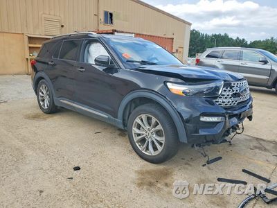 Czwarte zdjęcie samochodu z boku: 2022 FORD EXPLORER LIMITED VIN:1FMSK7FH5NGA55983 - miniatura