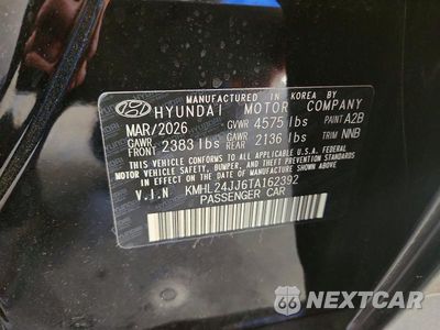 Zdjęcie 12 z 12 samochodu: 2026 HYUNDAI SONATA HYBRID BLUE VIN:KMHL24JJ6TA162392 - miniatura