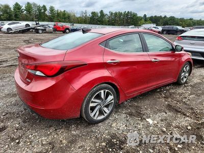 Trzecie zdjęcie samochodu z tyłu: 2014 HYUNDAI ELANTRA LIMITED VIN:KMHDH4AE5EU057365 - miniatura