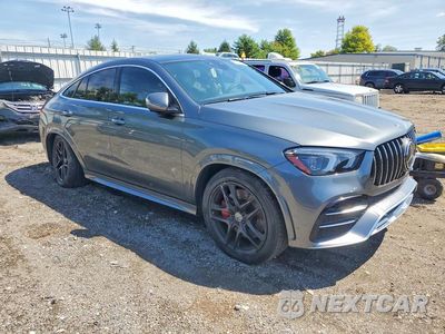Czwarte zdjęcie samochodu z boku: 2021 MERCEDES-BENZ GLE COUPE AMG 53 4MATIC VIN:4JGFD6BB0MA319779 - miniatura