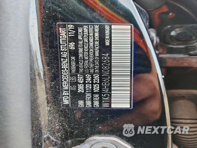 Zdjęcie 12 z 12 samochodu: 2020 MERCEDES-BENZ CLA 250 4MATIC VIN:W1K5J4HB6LN082684 - miniatura
