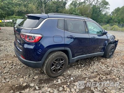 Trzecie zdjęcie samochodu z tyłu: 2018 JEEP COMPASS LATITUDE VIN:3C4NJDBB9JT138603 - miniatura