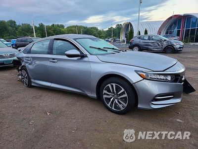 Czwarte zdjęcie samochodu z boku: 2020 HONDA ACCORD HYBRID VIN:1HGCV3F15LA014413 - miniatura
