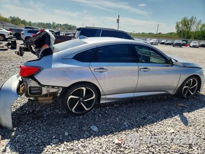 Trzecie zdjęcie samochodu z tyłu: 2018 HONDA ACCORD SPORT VIN:1HGCV1F32JA071431 - miniatura