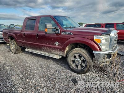 Czwarte zdjęcie samochodu z boku: 2012 FORD F250 LARIAT VIN:1FT7W2BT8CED07570 - miniatura