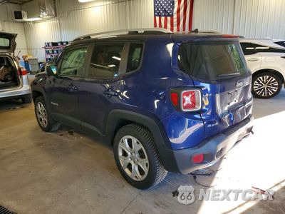 Drugie zdjęcie samochodu z przodu: 2016 JEEP RENEGADE LIMITED VIN:ZACCJBDT1GPD03142 - miniatura