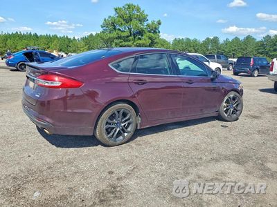 Trzecie zdjęcie samochodu z tyłu: 2018 FORD FUSION SE VIN:3FA6P0HD3JR264964 - miniatura