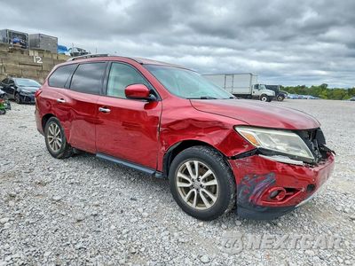 Czwarte zdjęcie samochodu z boku: 2015 NISSAN PATHFINDER S VIN:5N1AR2MN7FC605387 - miniatura