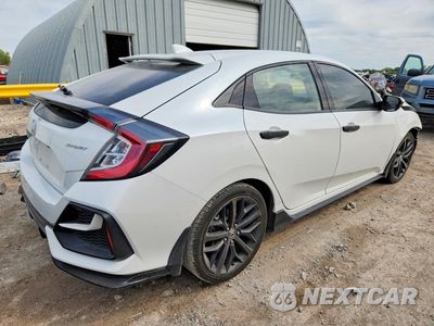 Trzecie zdjęcie samochodu z tyłu: 2020 HONDA CIVIC SPORT VIN:SHHFK7H40LU204189 - miniatura