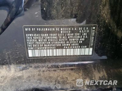 Zdjęcie 13 z 13 samochodu: 2019 VOLKSWAGEN GOLF SPORTWAGEN S VIN:3VW117AUXKM508453 - miniatura