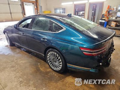 Drugie zdjęcie samochodu z przodu: 2023 GENESIS ELECTRIFIED G80 BASE VIN:KMTGE4S13PU007431 - miniatura