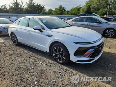 Czwarte zdjęcie samochodu z boku: 2025 HYUNDAI SONATA SEL VIN:KMHL64JA1SA480388 - miniatura
