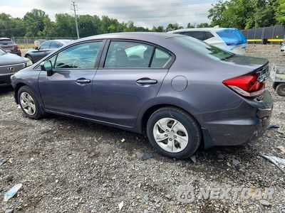 Drugie zdjęcie samochodu z przodu: 2014 HONDA CIVIC LX VIN:19XFB2F52EE217860 - miniatura