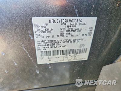 Zdjęcie 13 z 13 samochodu: 2015 FORD EXPLORER XLT VIN:1FM5K8D89FGB38131 - miniatura
