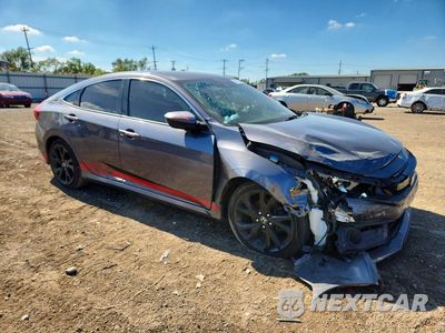 Czwarte zdjęcie samochodu z boku: 2019 HONDA CIVIC SPORT VIN:2HGFC2F85KH515781 - miniatura