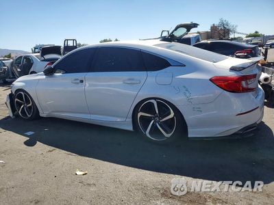 Drugie zdjęcie samochodu z przodu: 2021 HONDA ACCORD SPORT VIN:1HGCV2F36MA027300 - miniatura